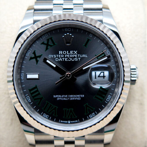 Rolex 126234 Datejust with Slate Roman Dial on Jubilee - Image 3