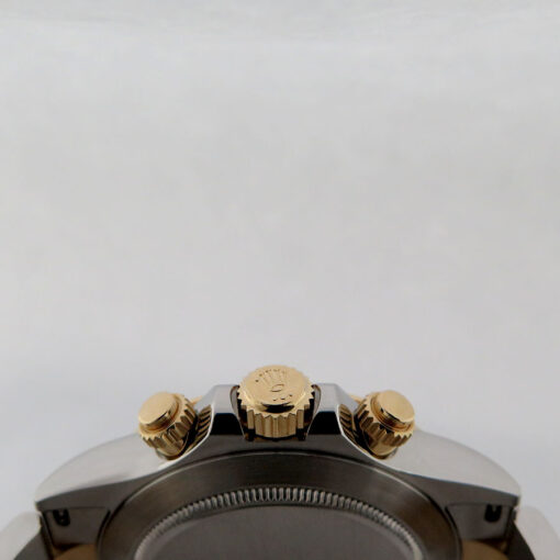 Rolex 116523 Cosmograph Daytona 18K/SS with Ivory Arabic Dial - Image 4
