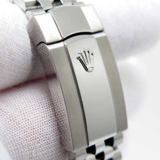 Rolex 126234 Datejust with Aubergine Roman Diamond “VI” and “IX” Dial on Jubilee - Image 8