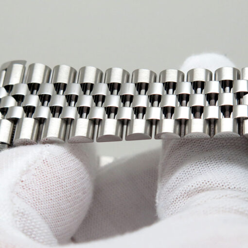 Rolex 126234 Datejust with Aubergine Roman Diamond “VI” and “IX” Dial on Jubilee - Image 9