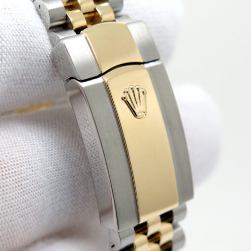 Rolex 126233 Datejust 18K/SS with Champagne Stick Dial on Jubilee - Image 8