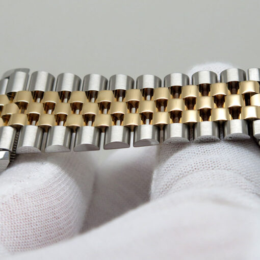 Rolex 126233 Datejust 18K/SS with Champagne Stick Dial on Jubilee - Image 9