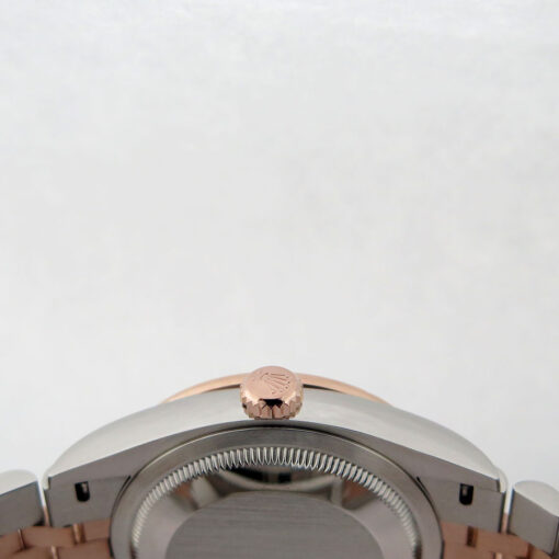 Rolex 126281RBR Datejust 18K/SS with Mother of Pearl Diamond Dial/Bezel on Jubilee - Image 6