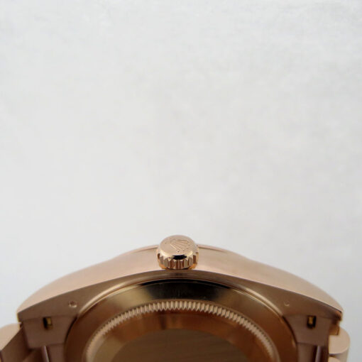 Rolex 228235 Day Date 40 18K Rose Gold with Pave Diamond Dial - Image 5