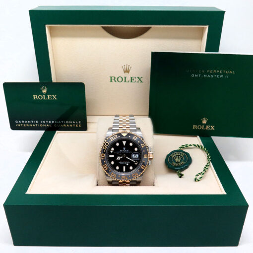 Rolex 126713GRNR GMT Master II 18K/SS on Jubilee - Image 2