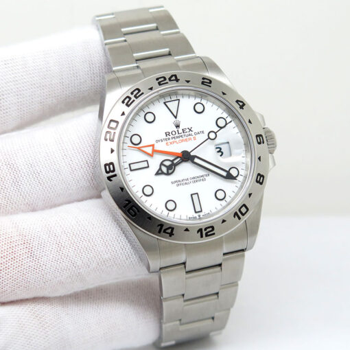 Rolex 226570 Explorer II with White Dial