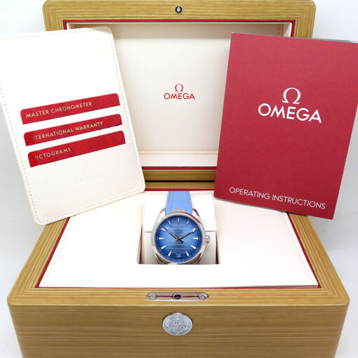 Omega Seamaster Aqua Terra 150m "Summer Blue" on Strap - Image 2