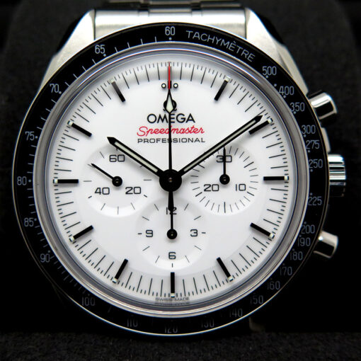 Omega Speedmaster Professional Moonwatch “Sapphire Sandwich” with White Dial - Image 3