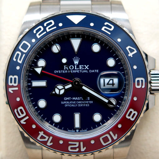 Rolex 126719BLRO GMT Master II with Blue Dial - Image 3