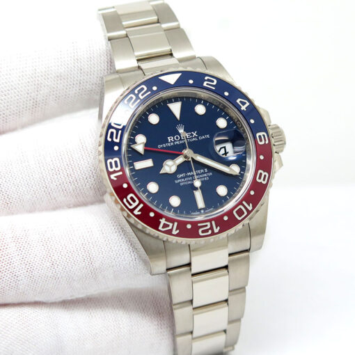 Rolex 126719BLRO GMT Master II with Blue Dial