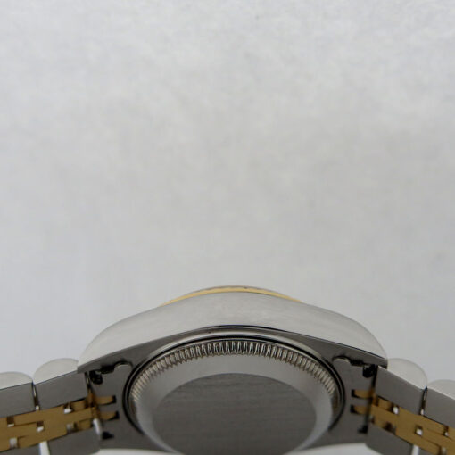 Rolex 69173 Datejust 18K/SS with Champagne Rolex Motif Diamond Dial on Jubilee - Image 6