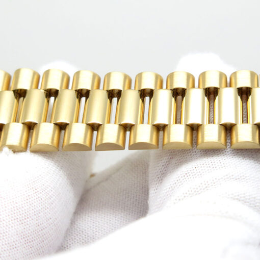 Rolex 18038 Day Date 18K Yellow Gold with Champagne Stick Dial - Image 10