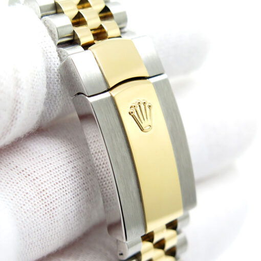 Rolex 126333 Datejust 41 18K/SS with Slate Roman Dial on Jubilee - Image 7