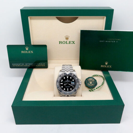 Rolex 126710GRNR GMT Master II on Jubilee - Image 2