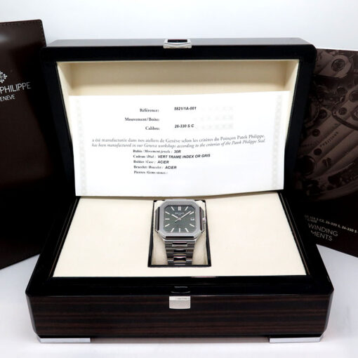 Patek Philippe 5821/1A Cubitus Automatic with Green Dial (New Model) - Image 2