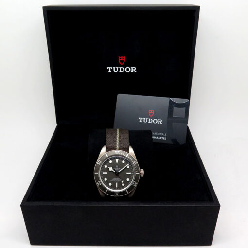 Tudor 79010SG Black Bay Fifty-Eight Sterling Silver 925 with Taupe Dial on NATO - Image 2