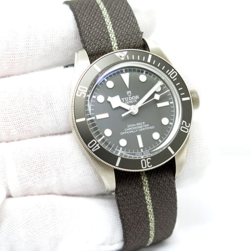 Tudor 79010SG Black Bay Fifty-Eight Sterling Silver 925 with Taupe Dial on NATO