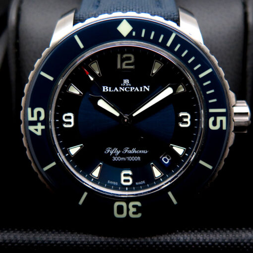 Blancpain Fifty Fathoms Titanium Automatic with Blue Dial - Image 3