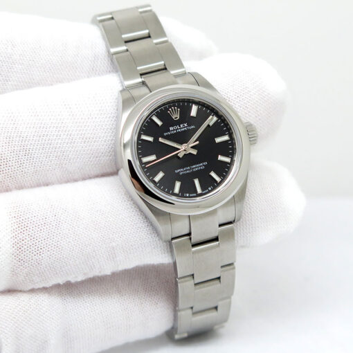 Rolex 276200 Oyster Perpetual with Black Dial