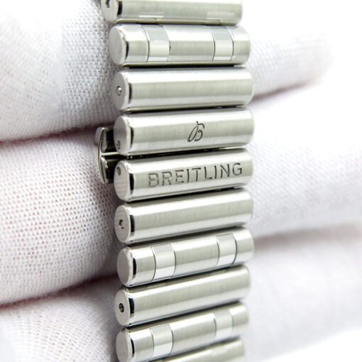 Breitling AB0136 Super Chronomat B01 44mm Blue on Bracelet - Image 8