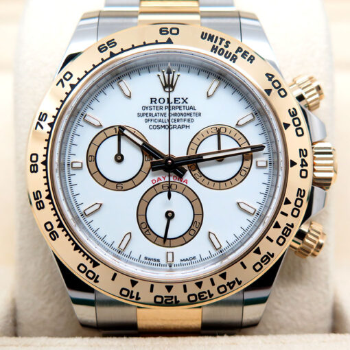 Rolex 126503 Cosmograph Daytona 18K/SS with White Dial - Image 3