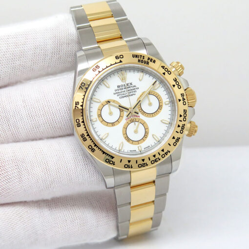 Rolex 126503 Cosmograph Daytona 18K/SS with White Dial