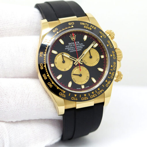 Rolex 116518LN Cosmograph Daytona 18K Yellow Gold with Black Dial
