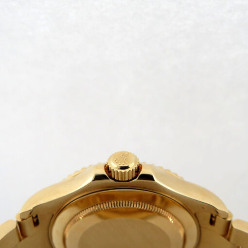 Rolex 16628 Yachtmaster 18K Yellow Gold with Mother of Pearl Ruby Dial - Image 5