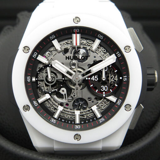 Hublot Big Bang Integrated White Ceramic Chronograph 42mm - Image 3
