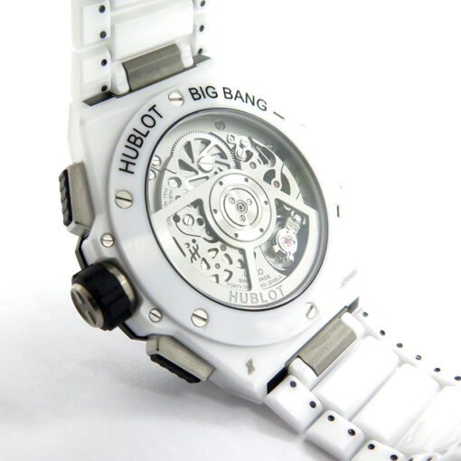 Hublot Big Bang Integrated White Ceramic Chronograph 42mm - Image 4