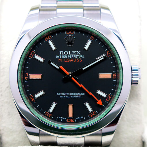 Rolex 116400GV Milgauss with Black Dial - Image 3
