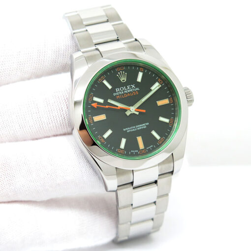 Rolex 116400GV Milgauss with Black Dial