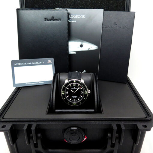 Blancpain Fifty Fathoms Titanium Automatic 45mm with Black Dial - Image 2