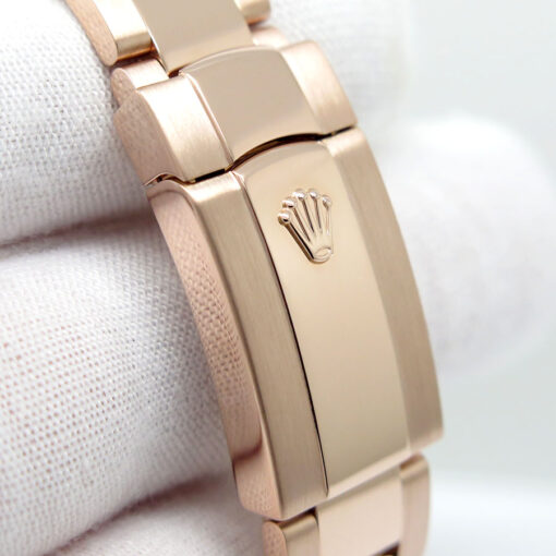 Rolex 326935 Skydweller 18K Rose Gold with Sundust Roman Dial on Oyster - Image 7