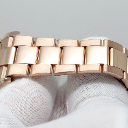 Rolex 326935 Skydweller 18K Rose Gold with Sundust Roman Dial on Oyster - Image 6