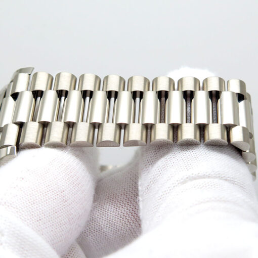 Rolex 228239 Day Date 18K White Gold with Blue Ombre Roman Dial - Image 6