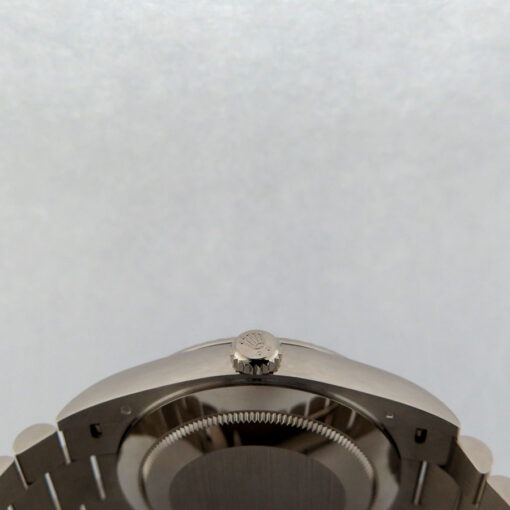 Rolex 228239 Day Date 18K White Gold with Blue Ombre Roman Dial - Image 4