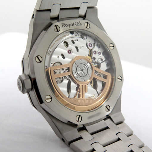 Audemars Piguet 15510ST Royal Oak with Blue Dial - Image 4