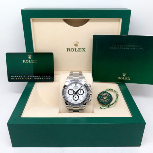 Rolex 126500LN Cosmograph Daytona with White Dial - Image 2