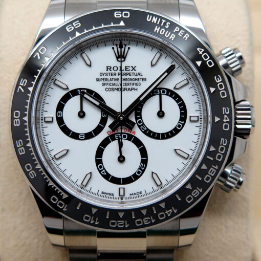 Rolex 126500LN Cosmograph Daytona with White Dial - Image 3
