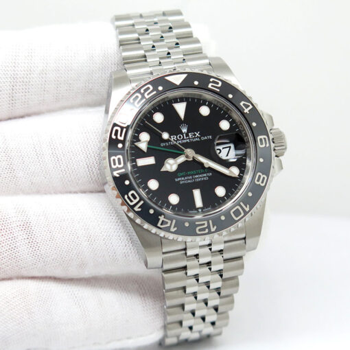 Rolex 126710GRNR GMT Master II on Jubilee