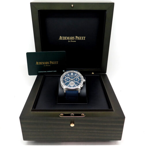 Audemars Piguet 26393ST Code 11.59 Chronograph with Blue Dial - Image 2