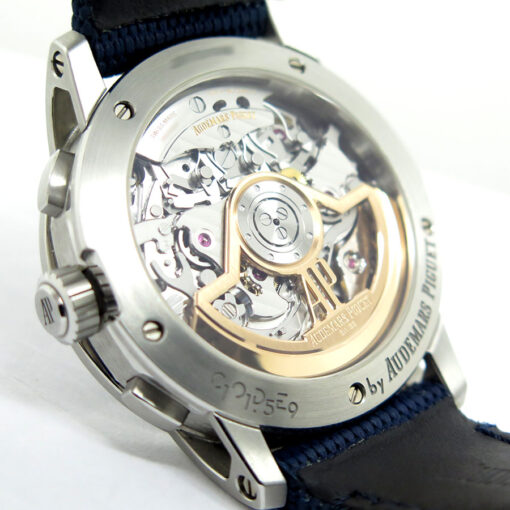 Audemars Piguet 26393ST Code 11.59 Chronograph with Blue Dial - Image 5