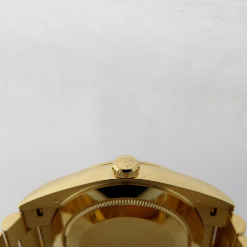 Rolex 228238 Day Date 40 18K Yellow Gold with White Roman Dial - Image 4