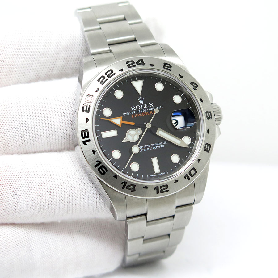Rolex 216570 Explorer II with Black Dial