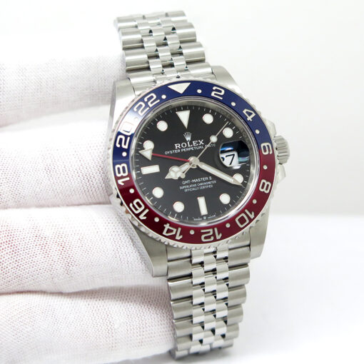 Rolex 126710BLRO GMT Master II on Jubilee