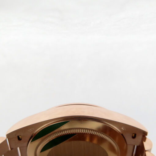 Rolex 228235 Day Date 40 18K Rose Gold with Eisenkiesel Diamond Baguette Dial - Image 6