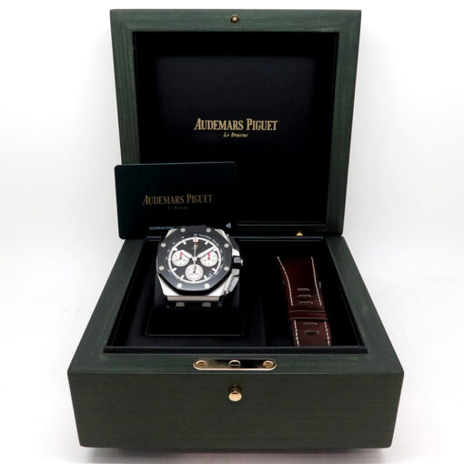 Alternative view of Audemars Piguet 26420SO Royal Oak Offshore Chronograph with Black Dial