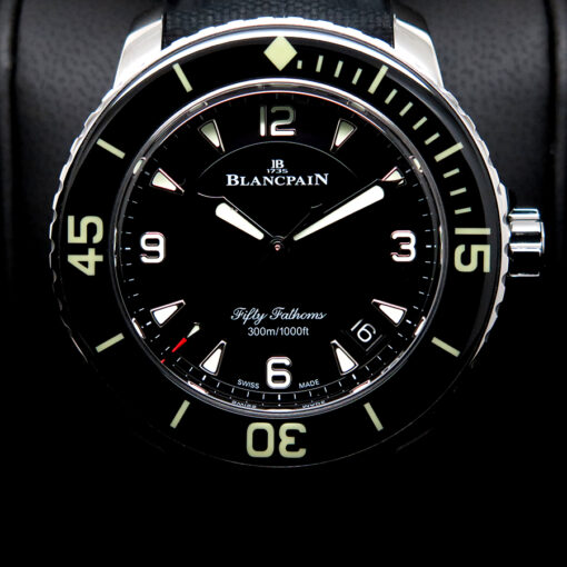 Blancpain Fifty Fathoms Stainless Steel Automatic with Black Dial - Image 3