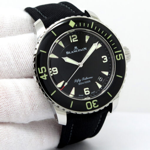 Blancpain Fifty Fathoms Stainless Steel Automatic with Black Dial
